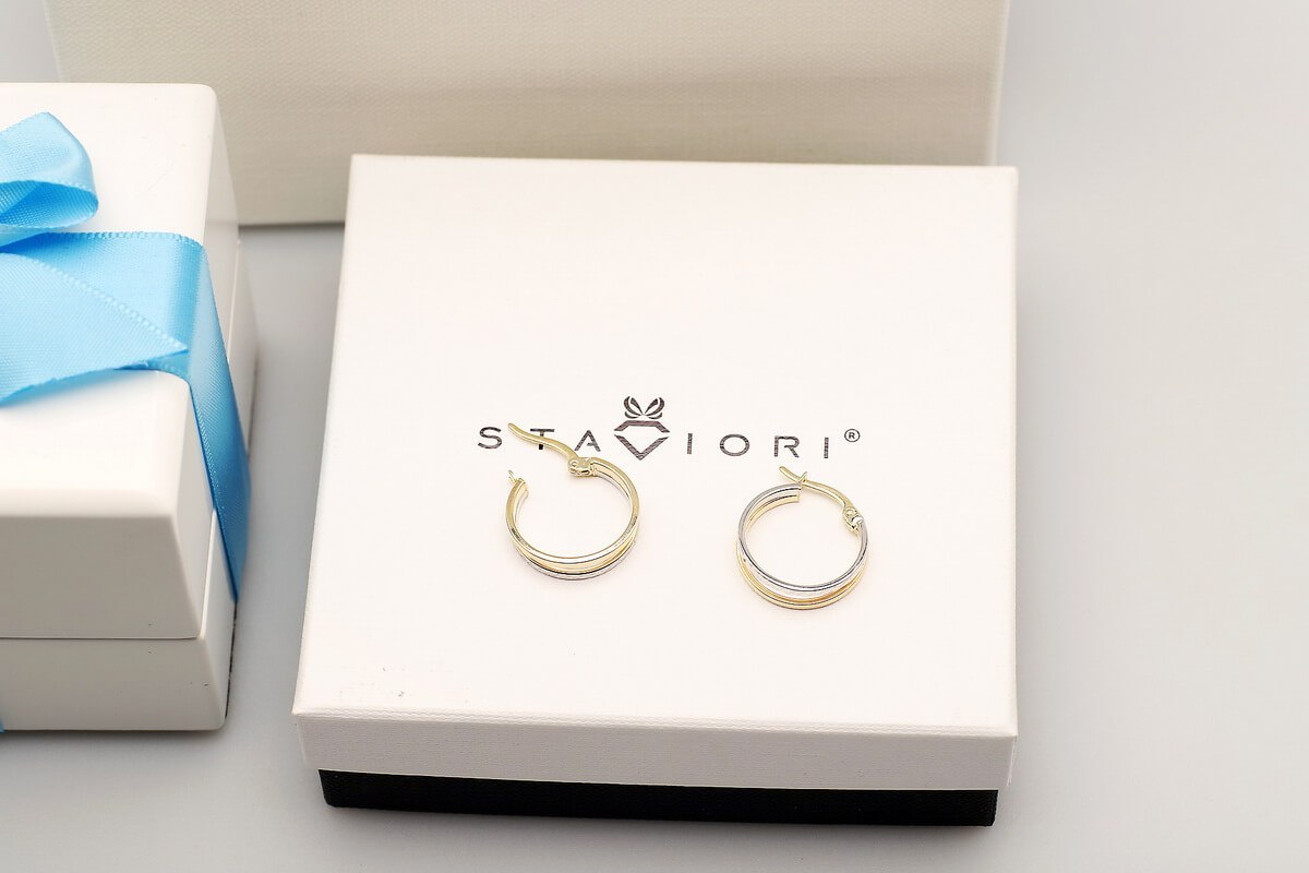 Złote kolczyki KXX6235